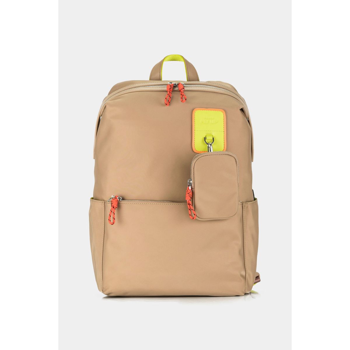 VELEZ - Vélez Mochila Fly Up De Lona x Cuero Para Mujer Urban Kaky