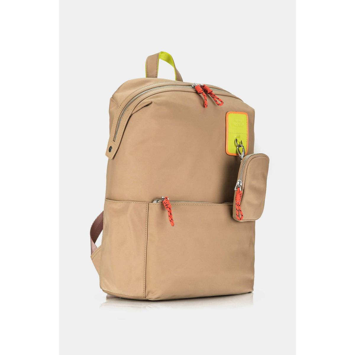 VELEZ - Vélez Mochila Fly Up De Lona x Cuero Para Mujer Urban Kaky