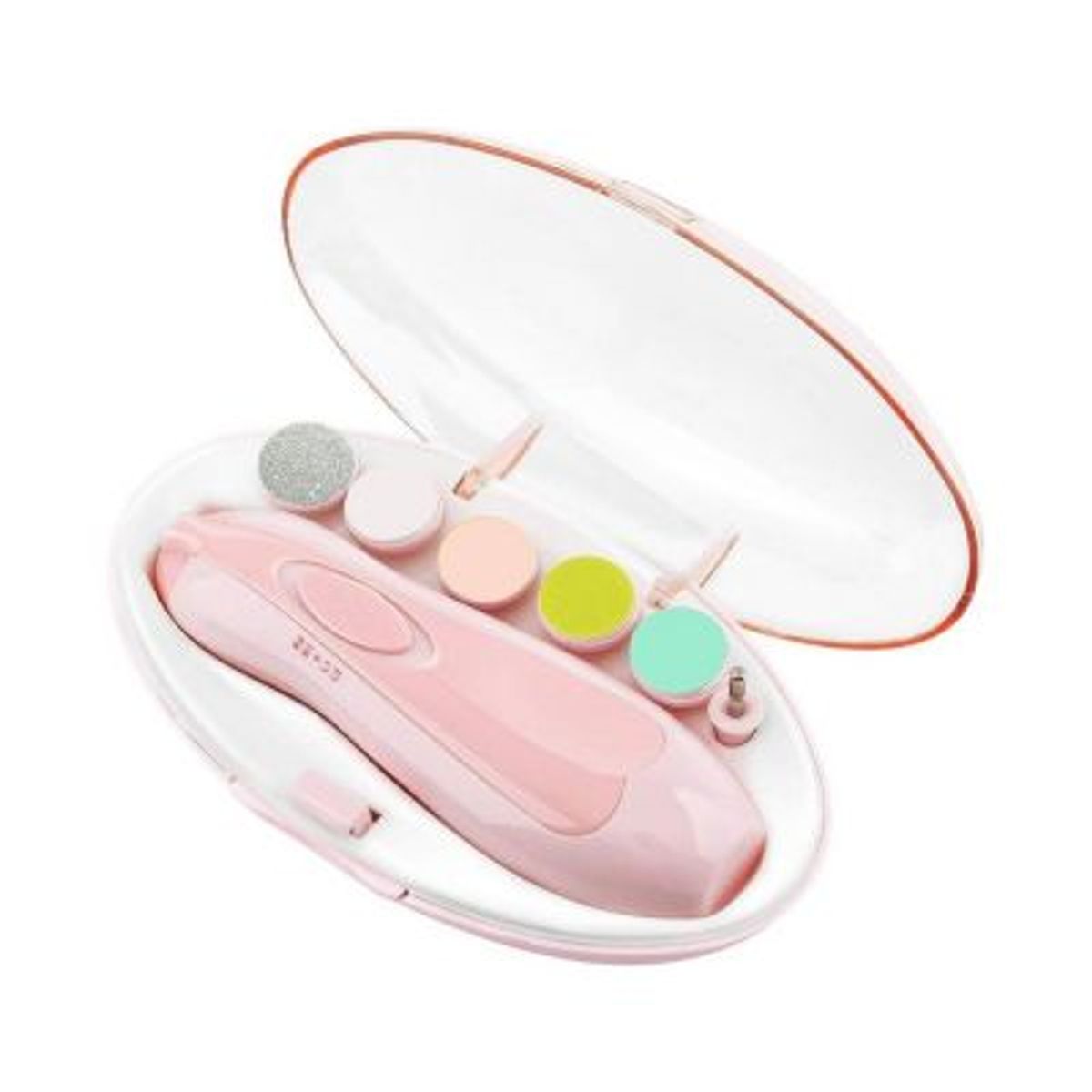 GENERICO - Limador de uñas eléctrico para bebes NIÑA