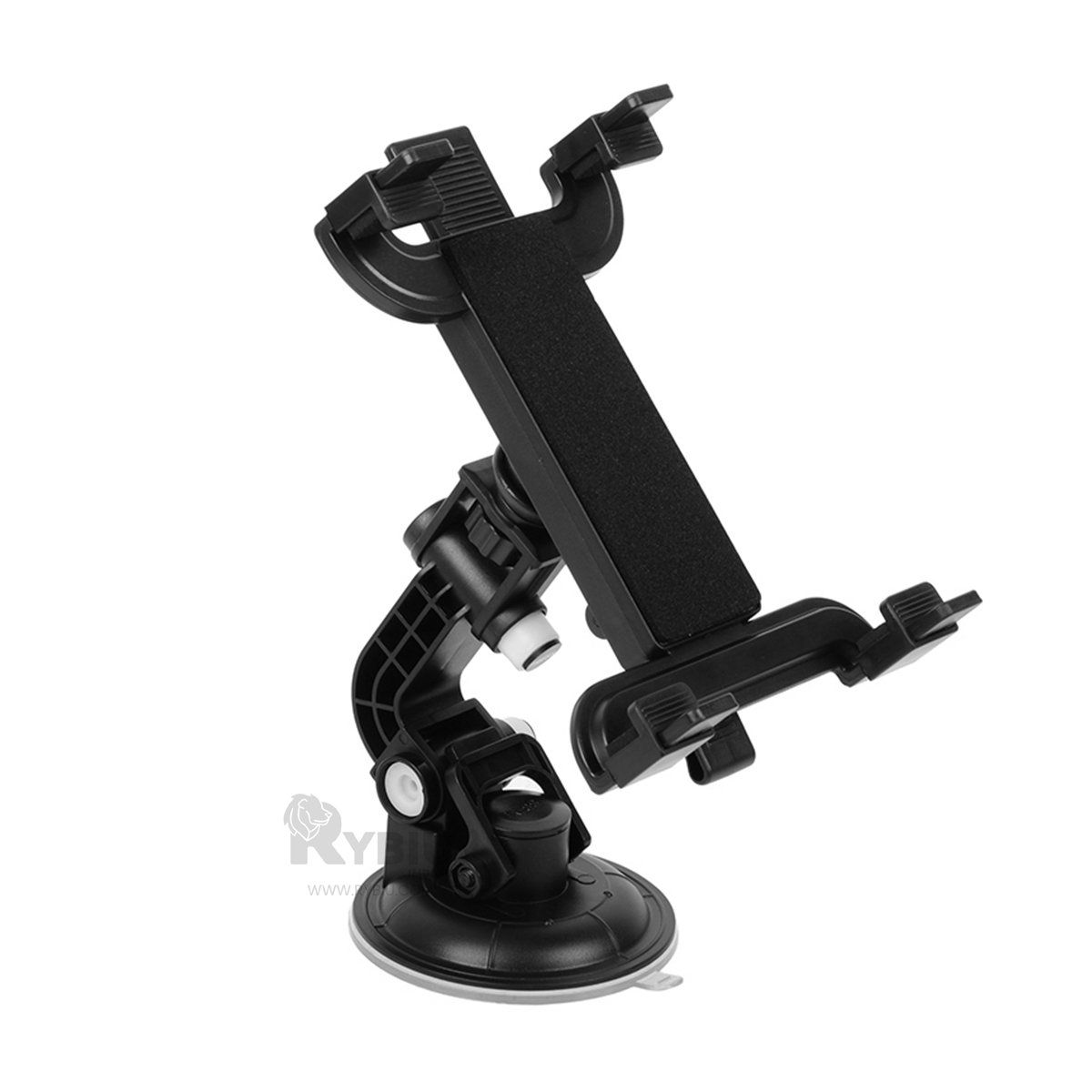 GENERICO - Base Giratoria 360 para Tablets Negro Y+Regalo Stickers