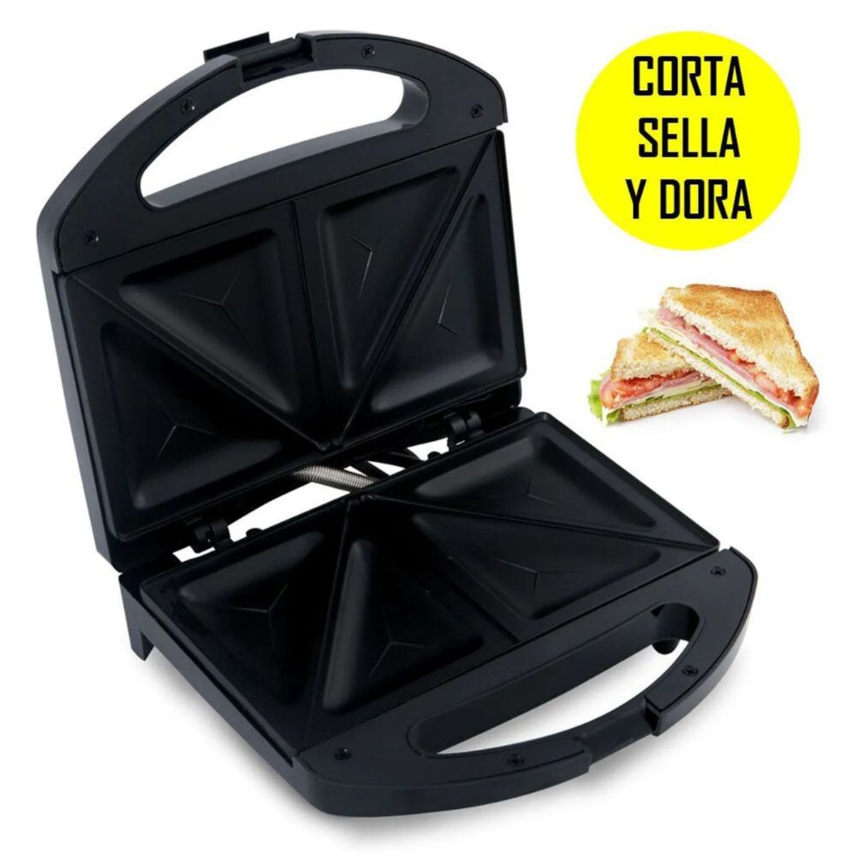 IMACO - Sandwichera Antiadherente Corta Sella y Dora IST101N