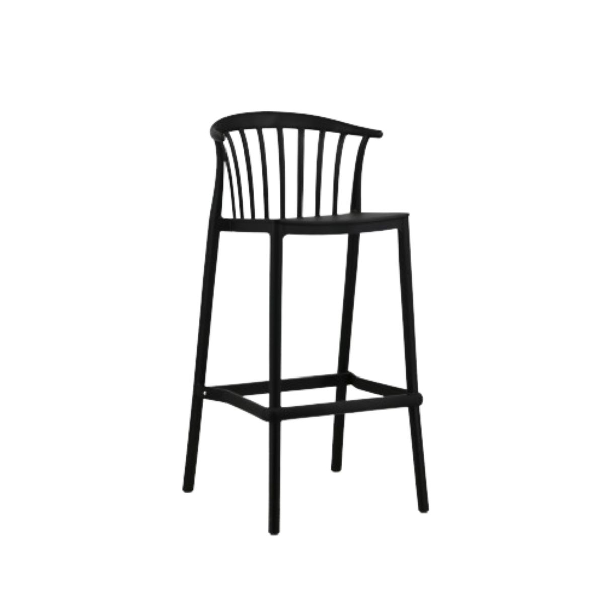 NIHM - Silla Alta Para Barra Vima Negro