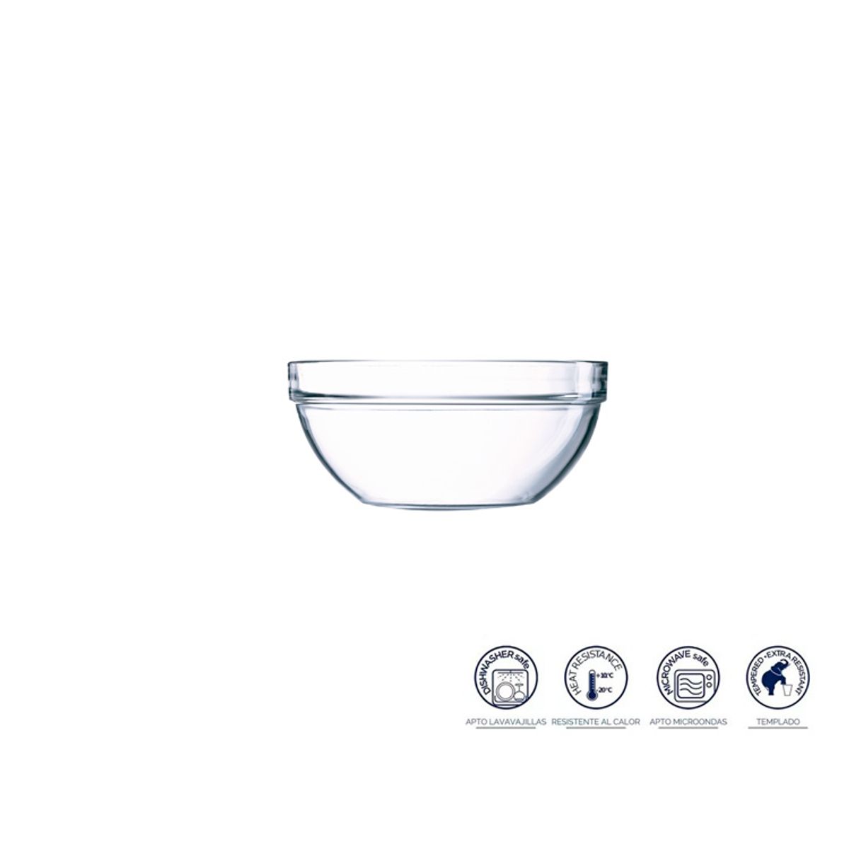 LUMINARC - Bowl  X12 de  10,5 cm apilable