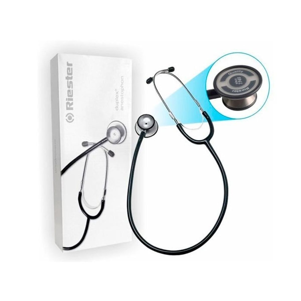 RIESTER - ESTETOSCOPIO RIESTER CAMPANA DE ALUMINIO