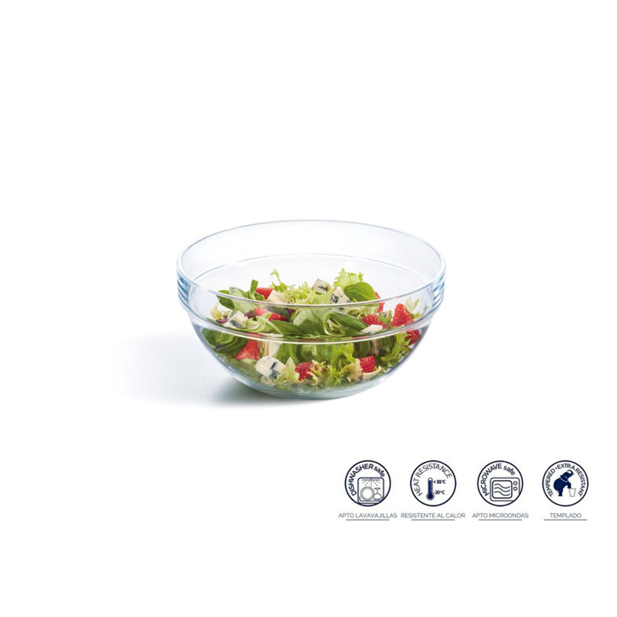 LUMINARC - Bowl set x6 20 cm Apilable