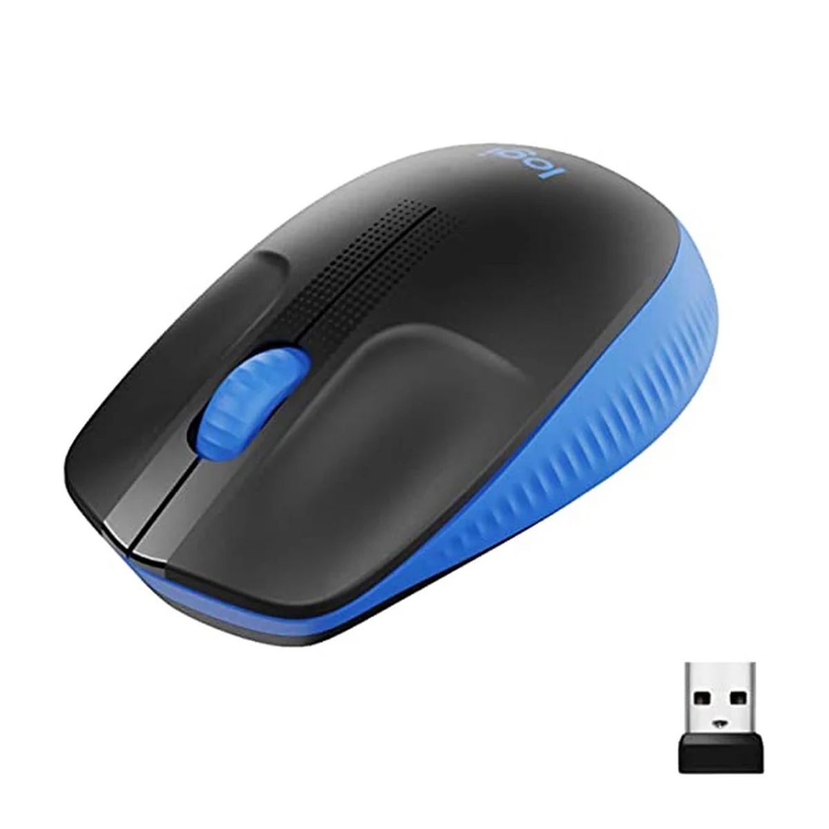 LOGITECH - MOUSE LOGITECH M190 WIRELESS USB AZUL