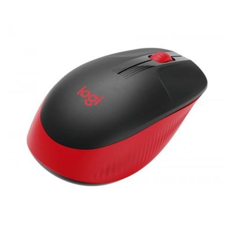LOGITECH - MOUSE LOGITECH M190 WIRELESS USB ROJO