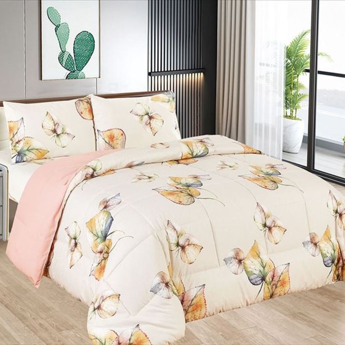 CASATEX - EDREDÓN CASATEX TELA CON TELA 100% ALGODÓN DE 2 PLZ