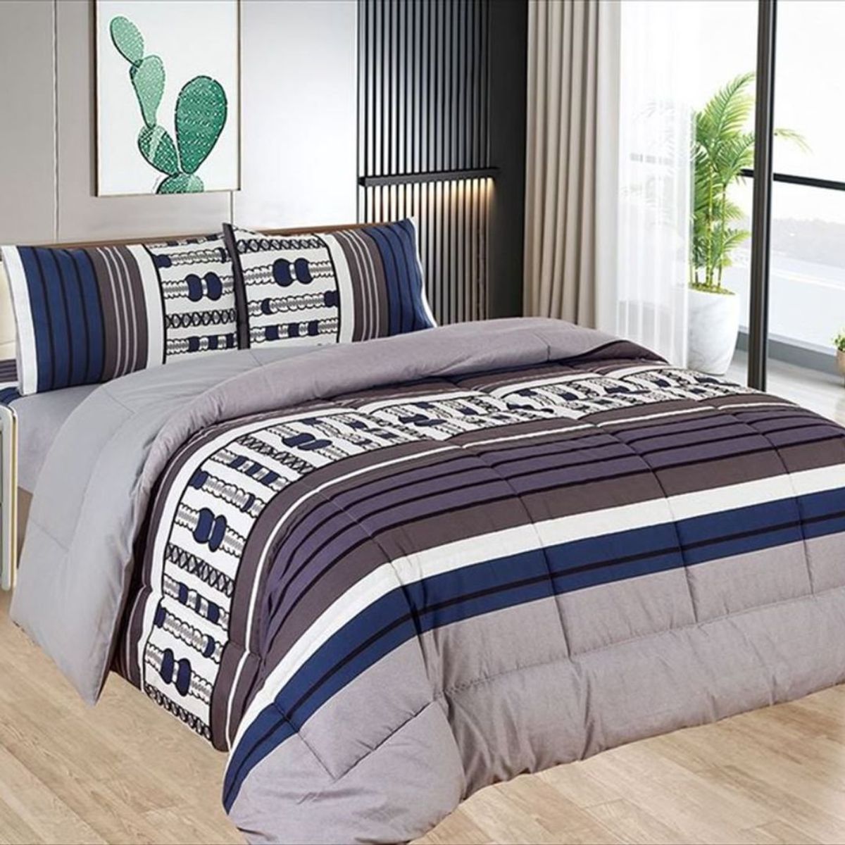 CASATEX - EDREDÓN CASATEX TELA CON TELA 100% ALGODÓN DE 2 PLZ