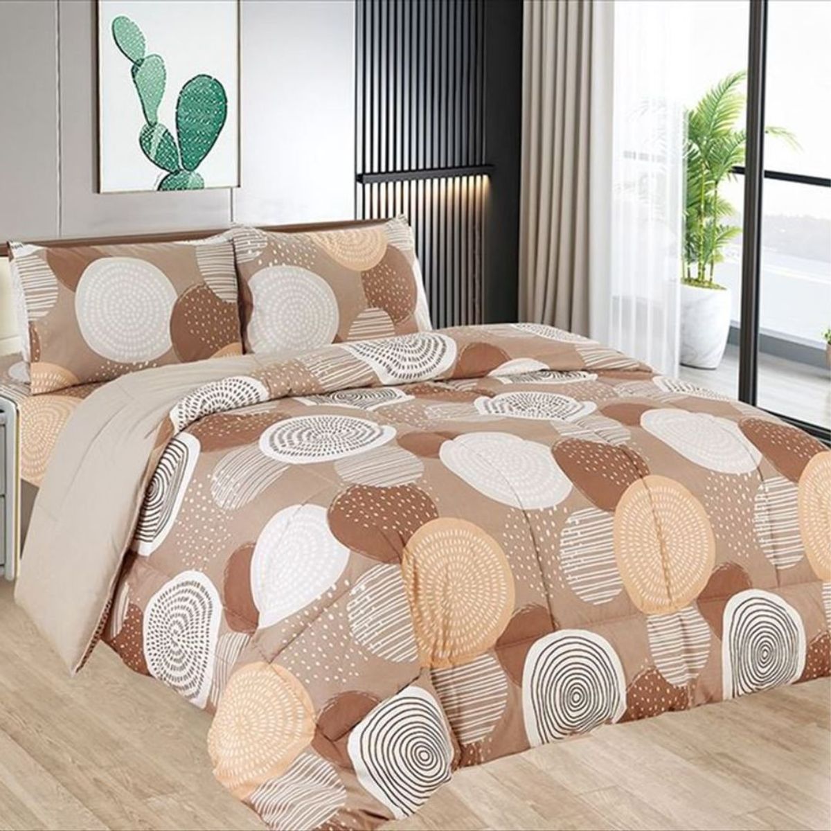 CASATEX - EDREDÓN CASATEX TELA CON TELA 100% ALGODÓN DE 2 PLZ