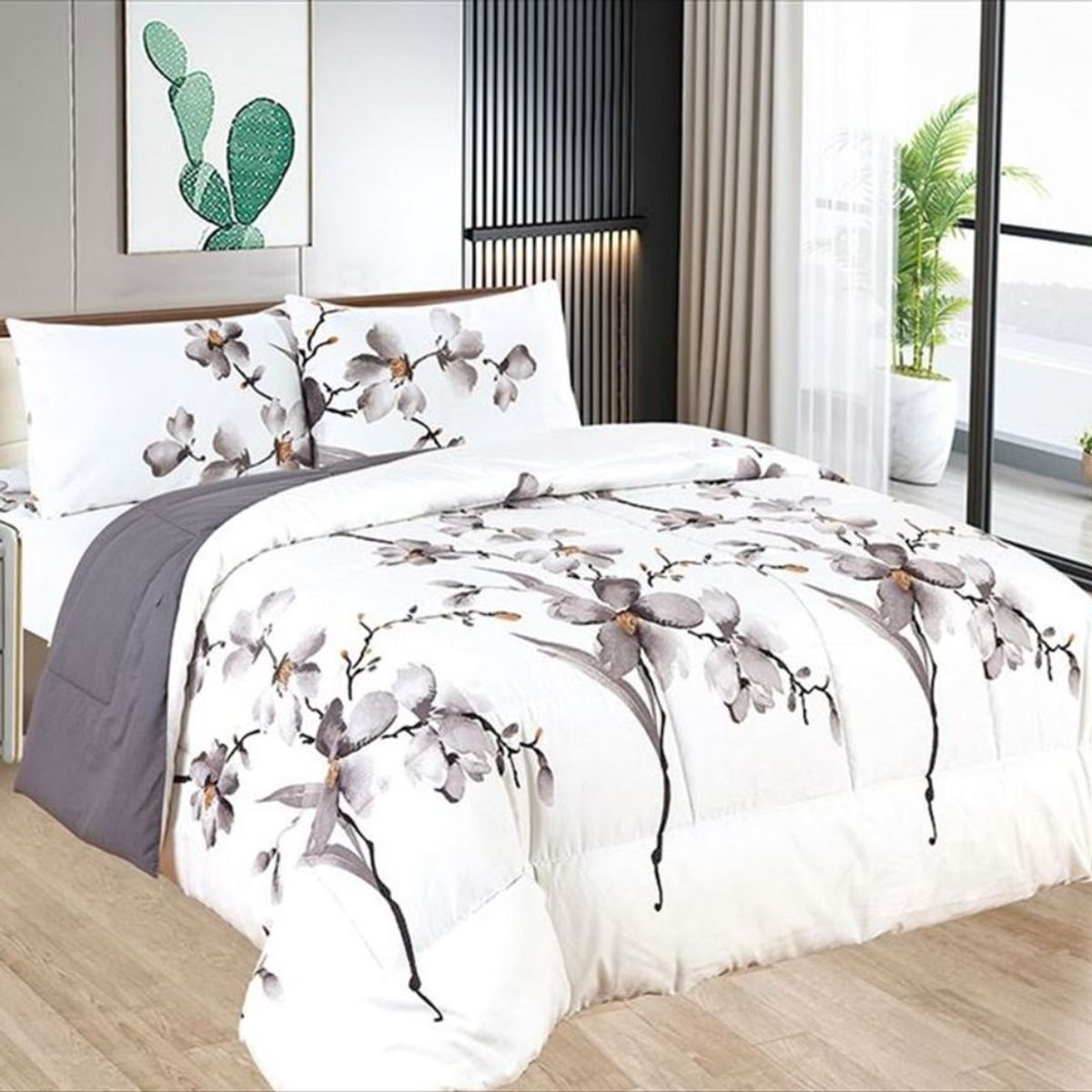 CASATEX - EDREDÓN CASATEX TELA CON TELA 100% ALGODÓN DE 2 PLZ