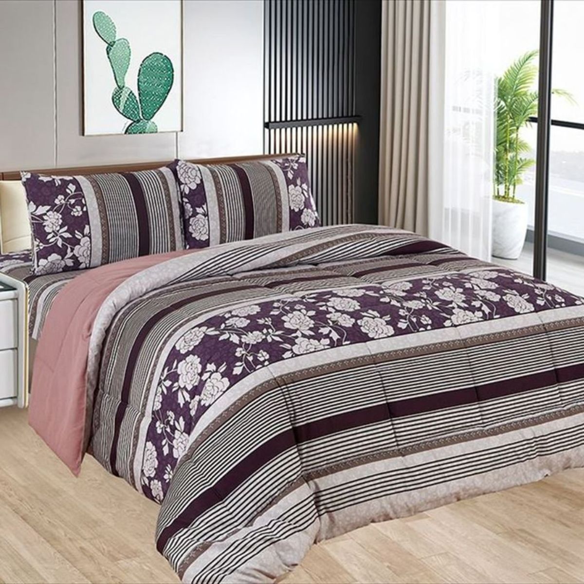 CASATEX - EDREDÓN CASATEX TELA CON TELA 100% ALGODÓN DE 2 PLZ