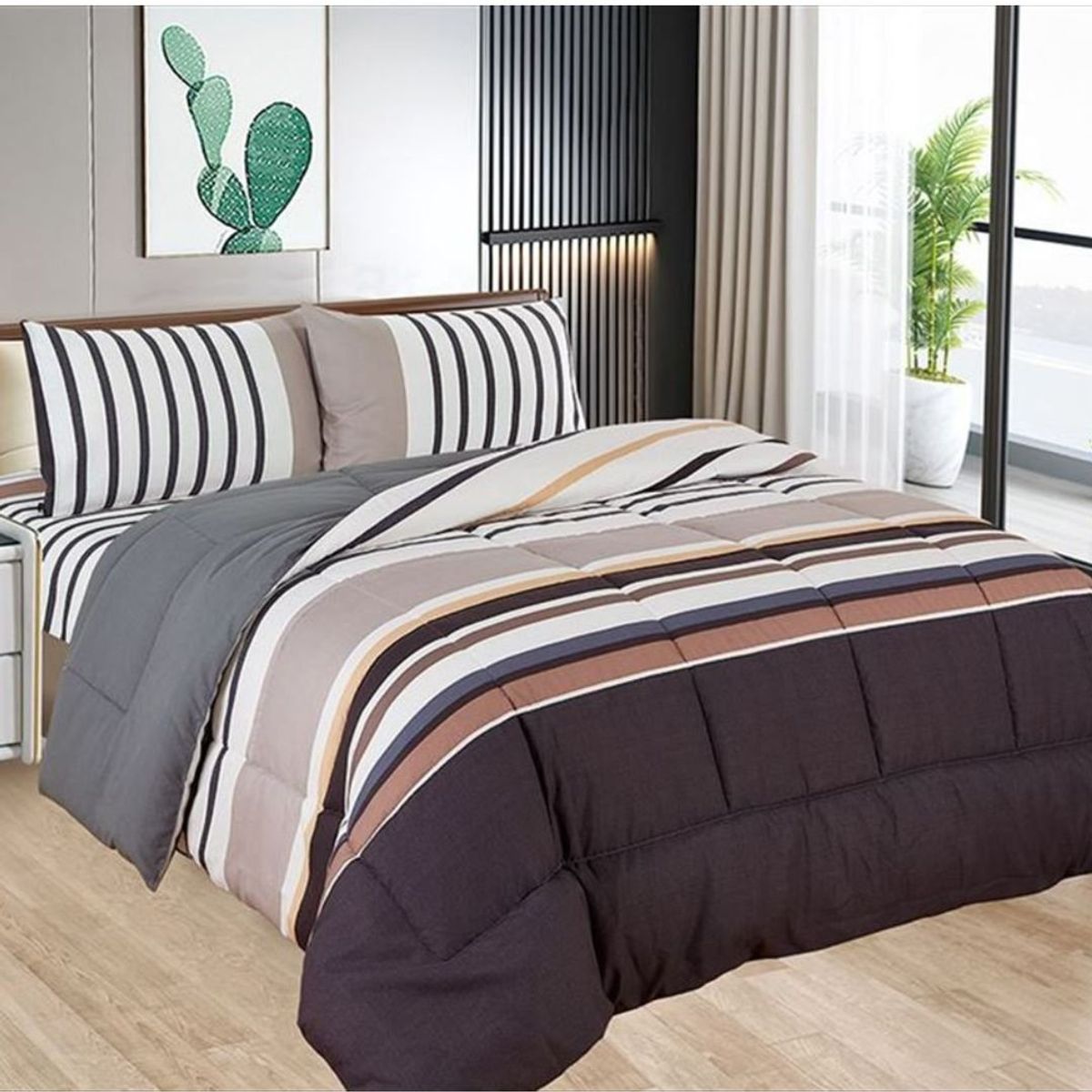 CASATEX - EDREDÓN CASATEX TELA CON TELA 100% ALGODÓN DE 2 PLZ