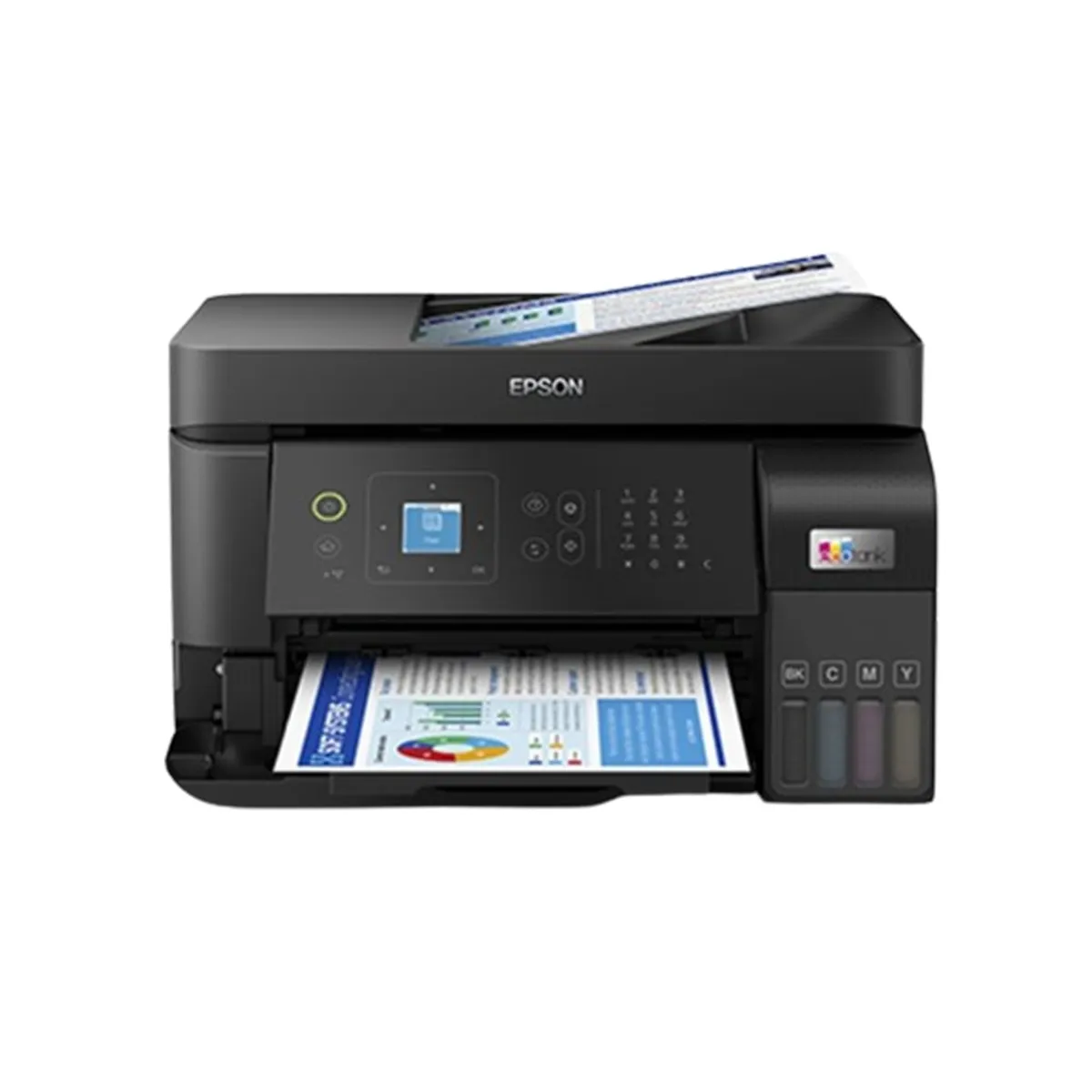 EPSON - Impresora Multifuncional EcoTank L5590 4en1 ADf WIFI Direct-Eth