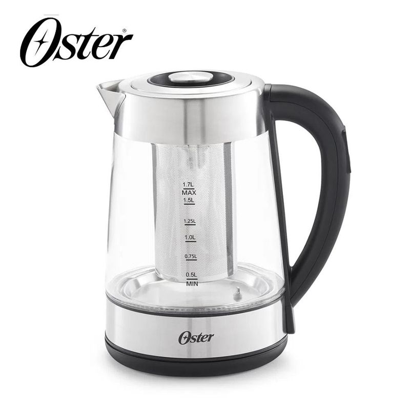 OSTER - Hervidor eléctrico de vidrio OSTER con infusor BVSTKT8990-053