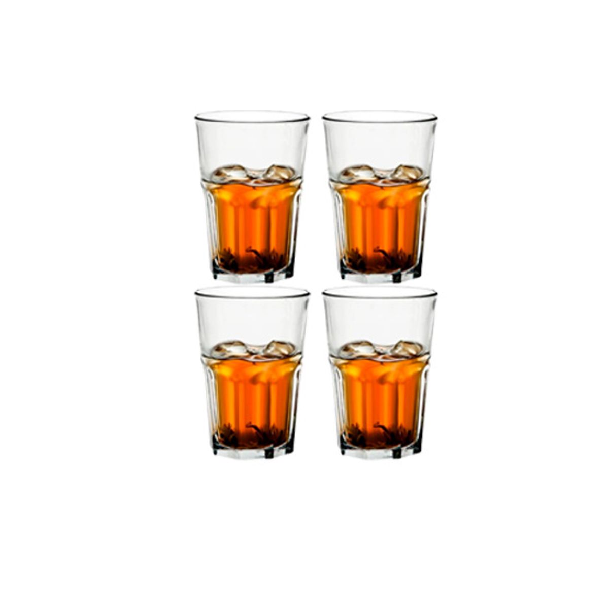 LUMINARC - Pack jarra c/tapa 1,3l con vaso x4  370 ml