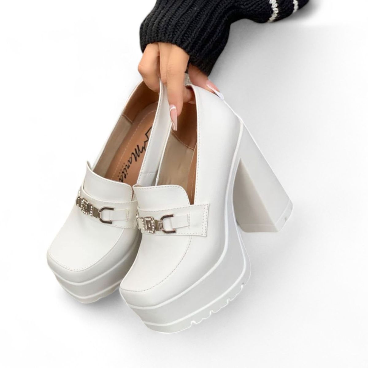 GENERICO - Botin Mujer Yomar Texana 1015L-80 Dorte Blanco