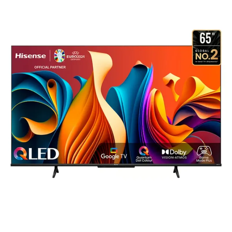 HISENSE - TELEVISOR HISENSE 65 GOOGLE TV 4K UHD QLED 65Q6N - NEGRO 2024