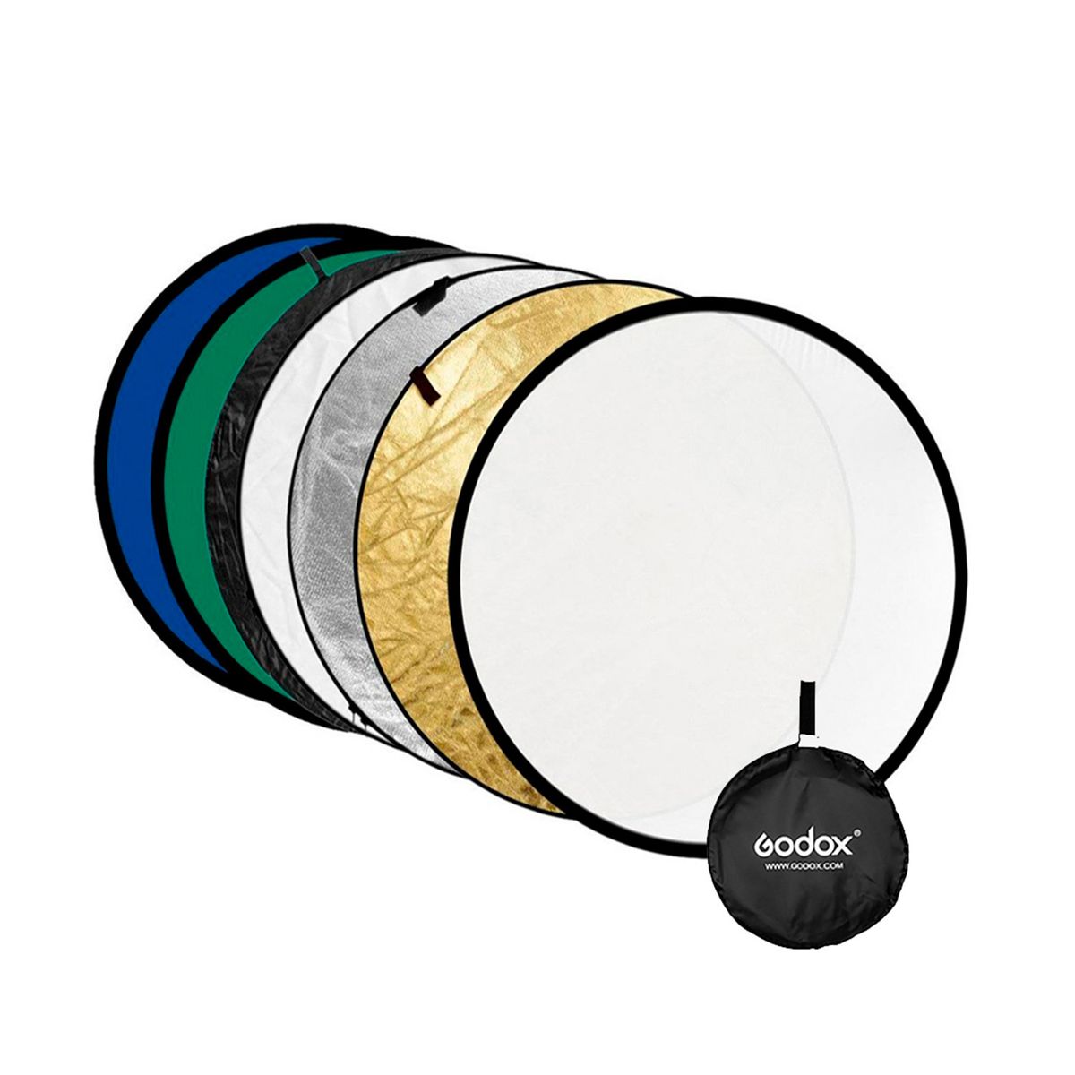 GODOX - Rebotador Godox 7 en 1 de 110 cm