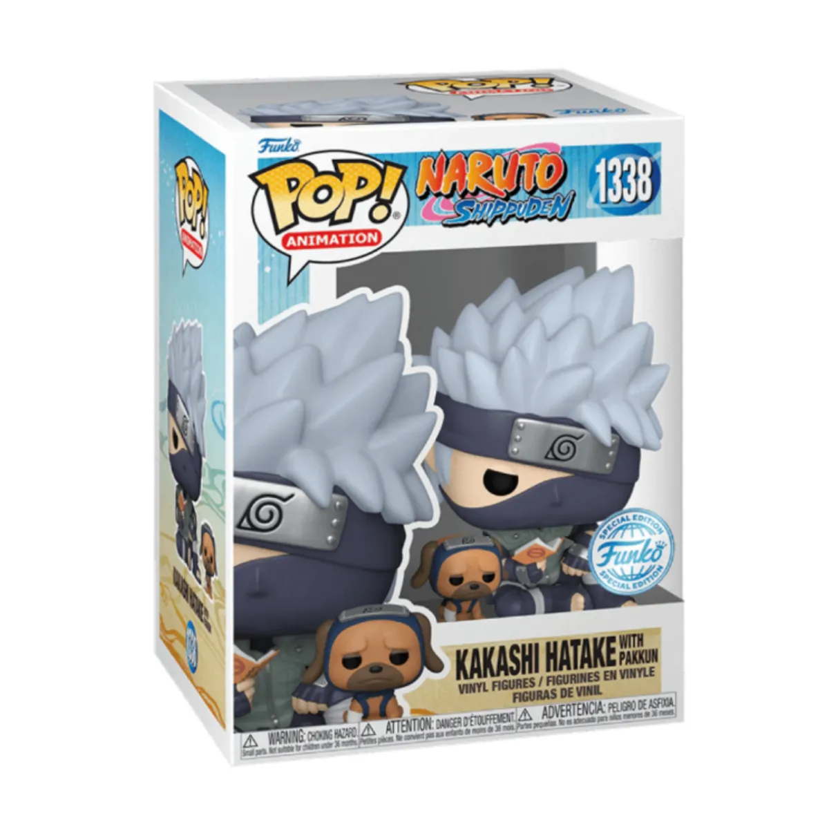 FUNKO - Funko Pop Kakashi Hatake with Pakkun Naruto
