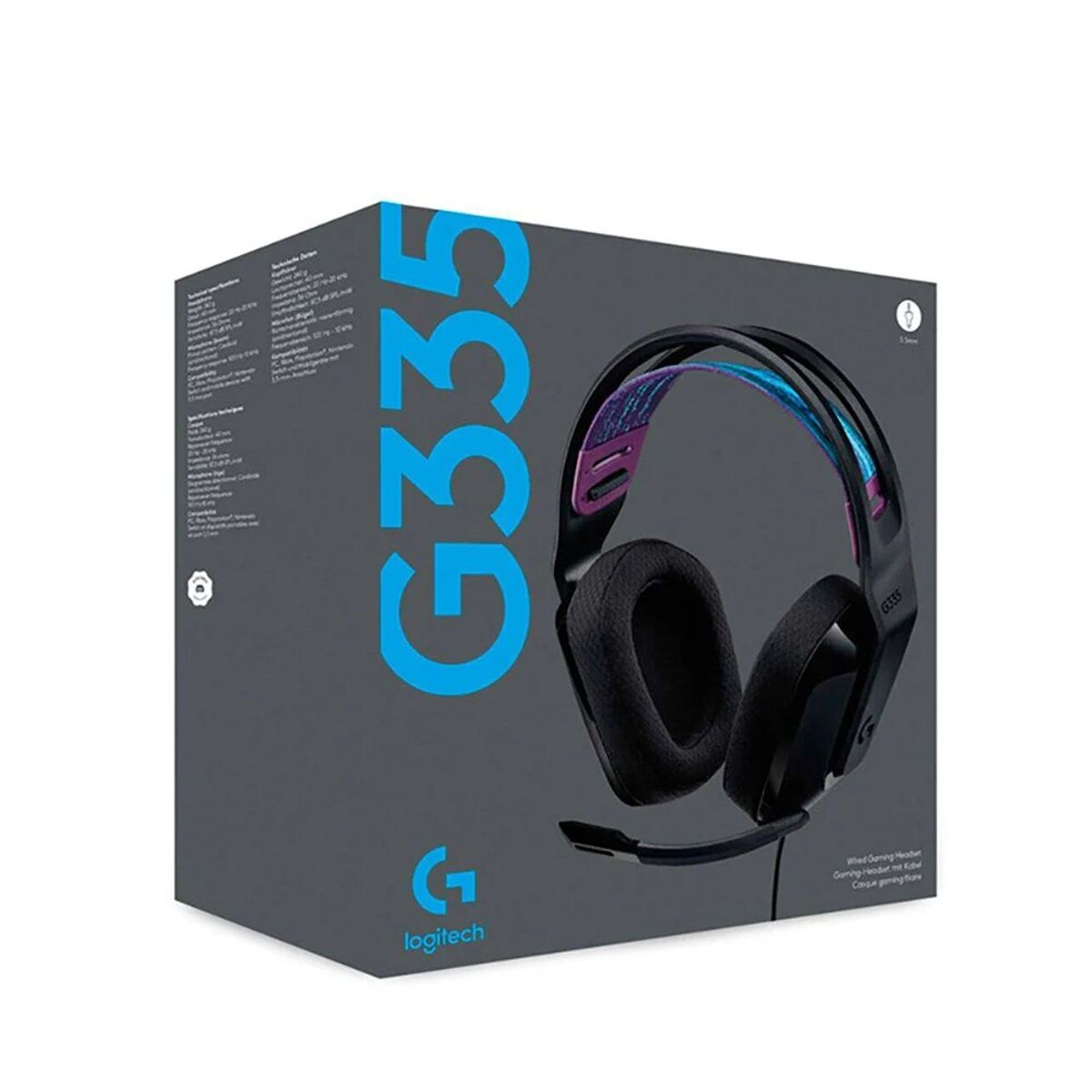 LOGITECH - AUDIFONO LOGITECH G335 BLACK 981-000977