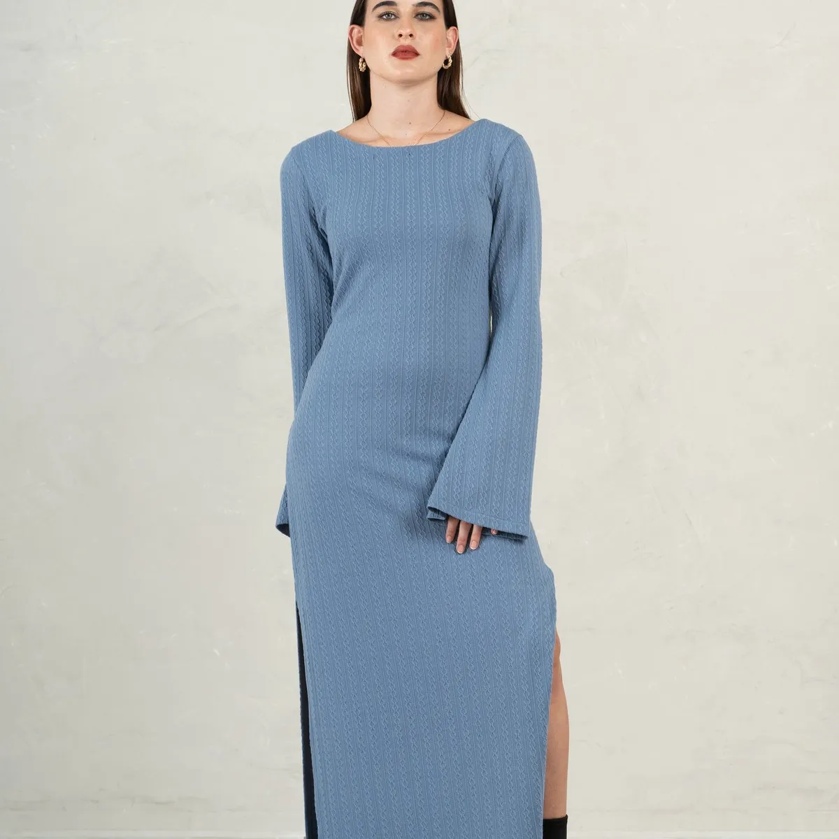 FASSINE - Vestido Largo Mujer Fassine