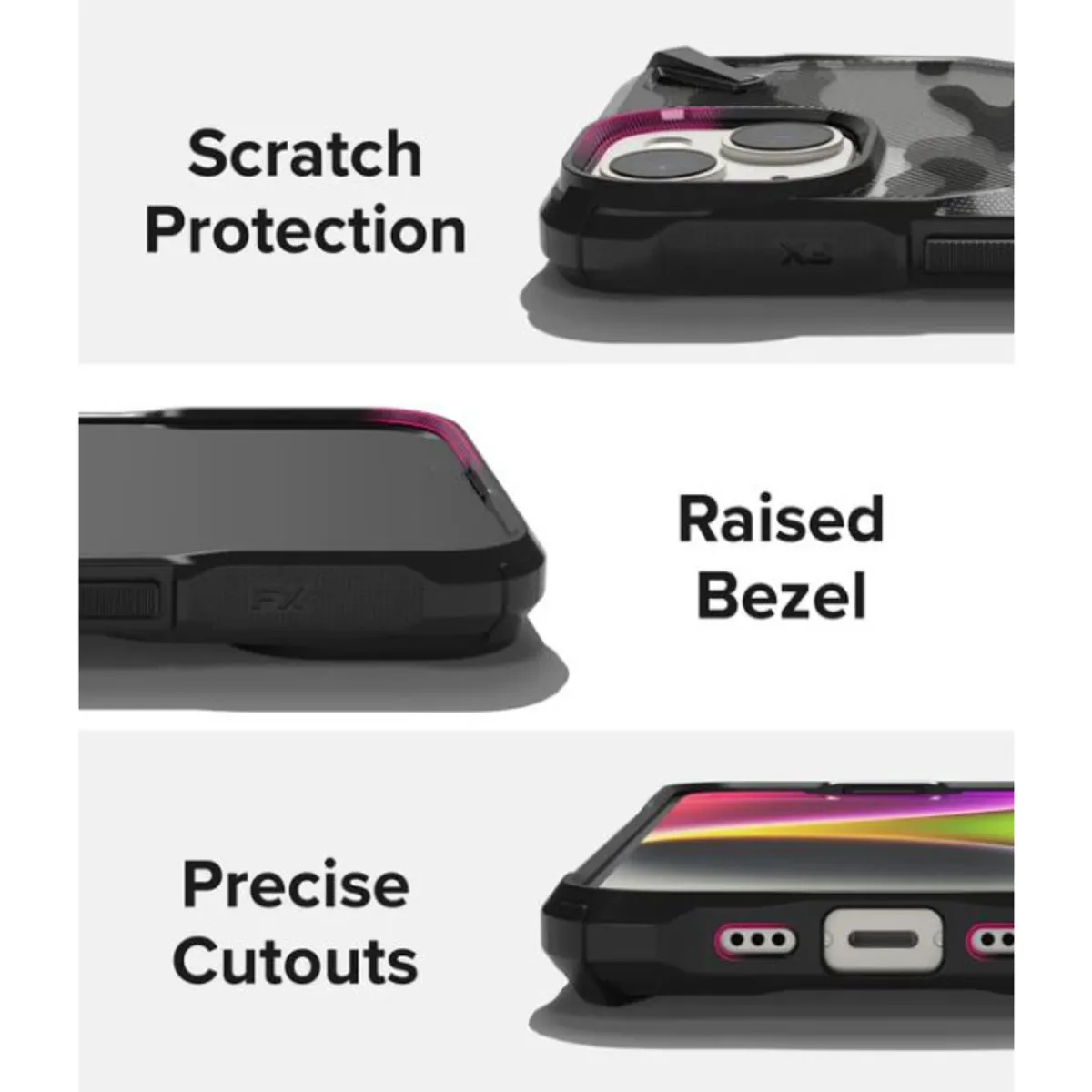 RINGKE - CASE RINGKE FUSION X IPHONE 14 PLUS Y VIDRIO