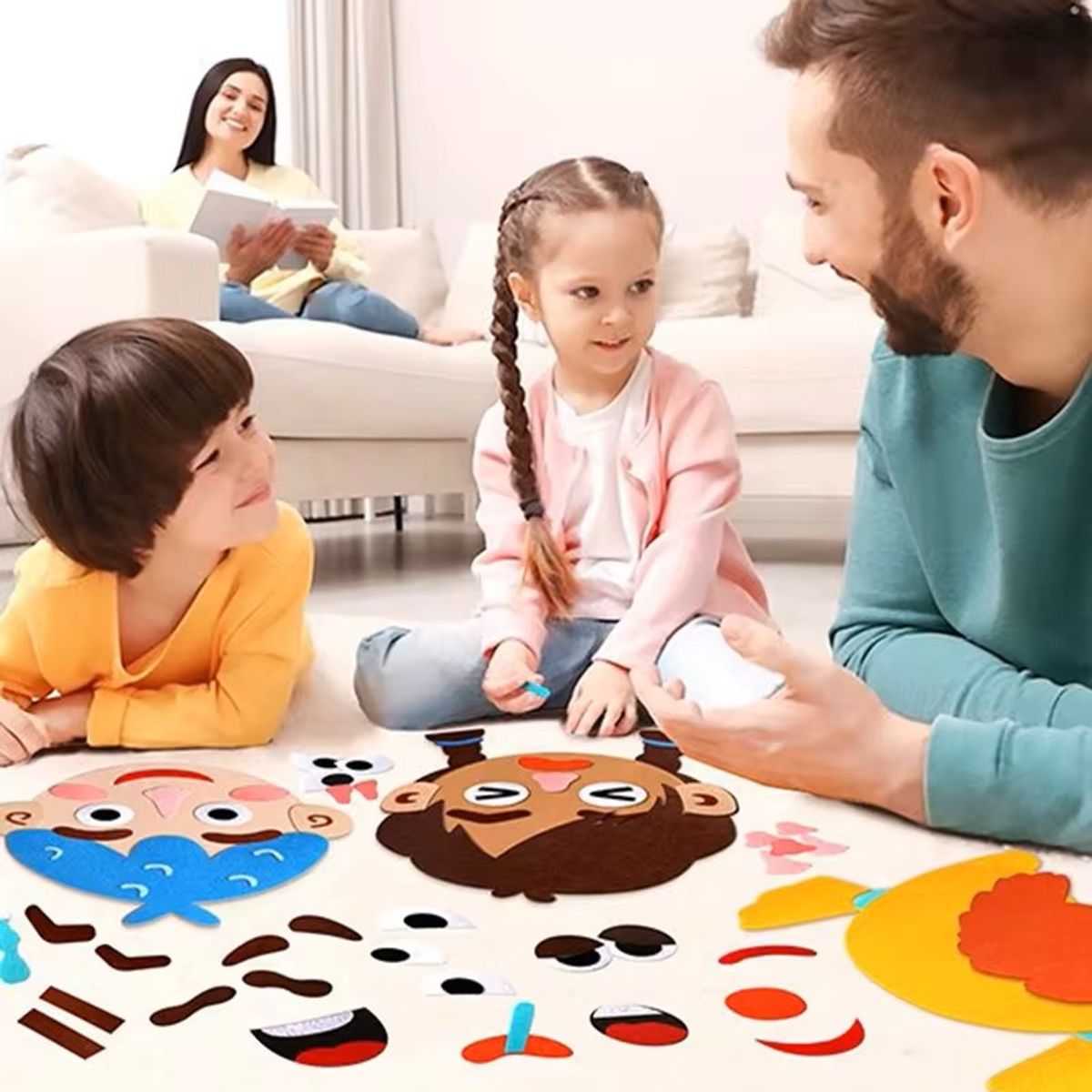 GENERICO - Cara de emociones - Juego montesori