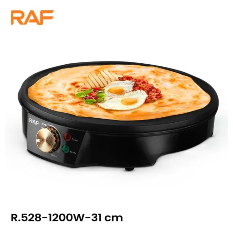 GENERICO - Crepera de 11 pulgadas 1200w Plancha para panqueques antiadherente