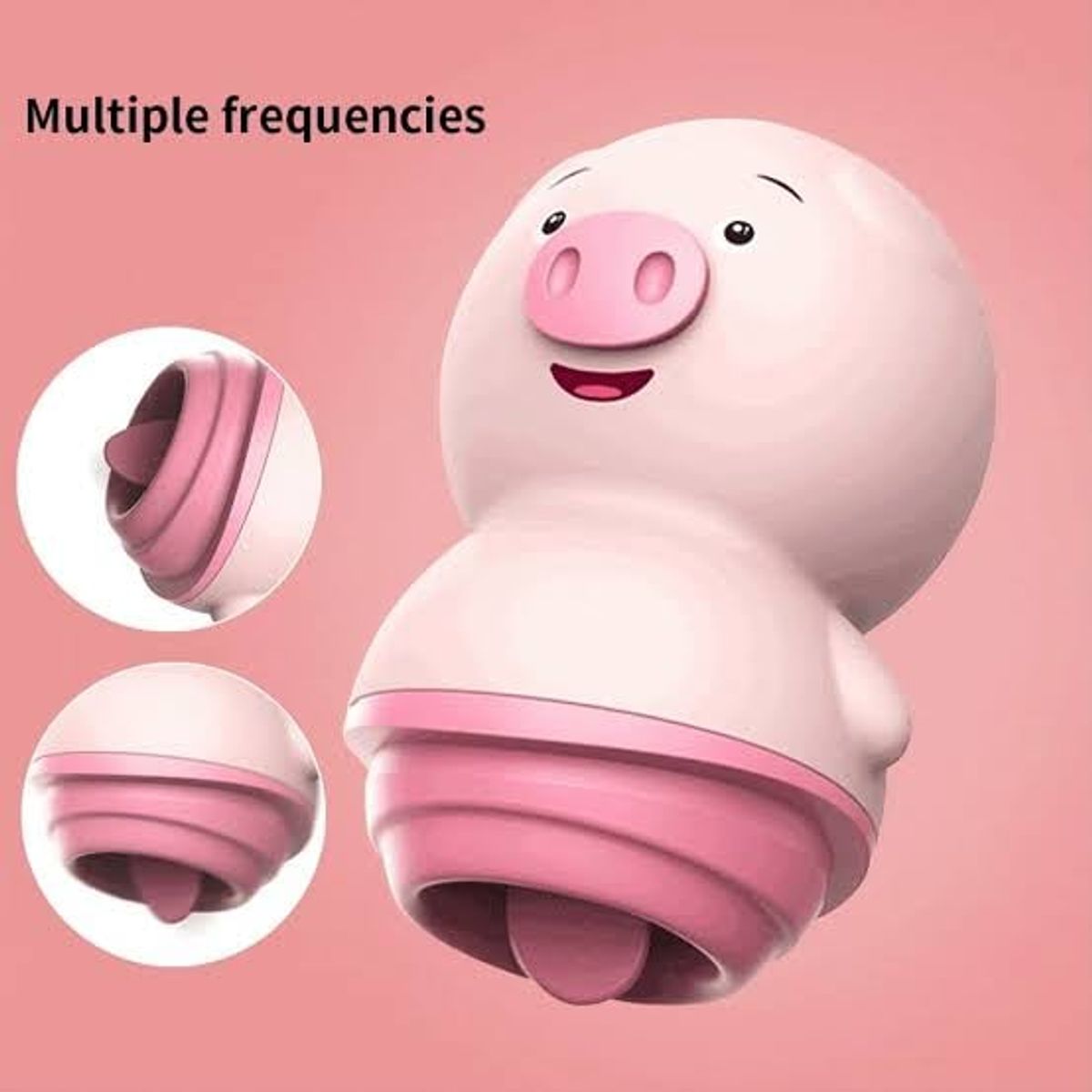 IMPORTADO MC - VIBRADOR CLITORIS PEZONES JUGUETE SEXUAL CON CARGA USB