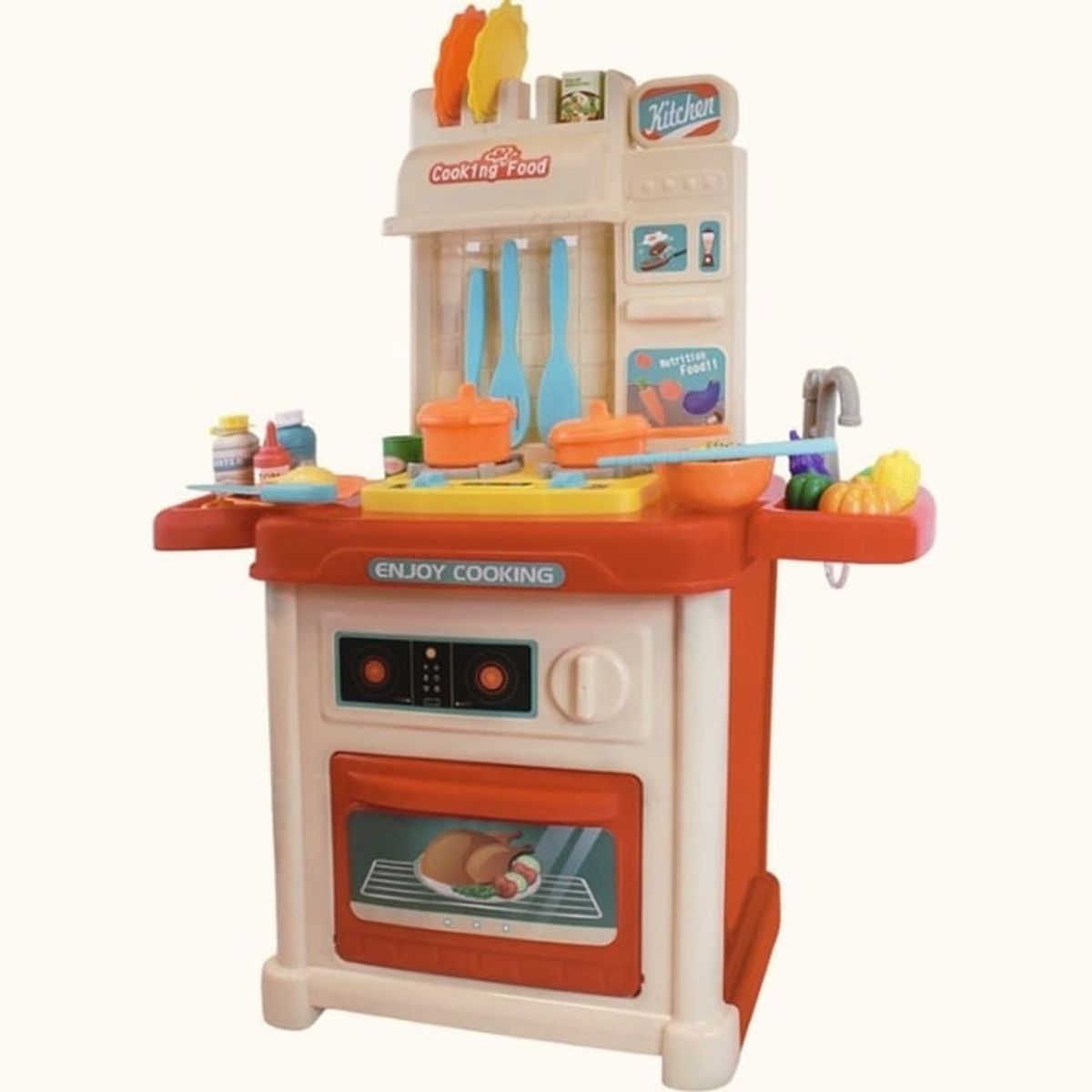 GENERICO - Cocinita de Juguete y accesorios - 44 piezas