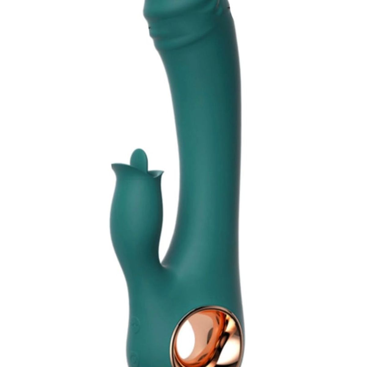 GENERICO - CONSOLADOR VIBRADOR VERDE 20 VELOCIDADES CARGA USB CLIMAX ORGASMO
