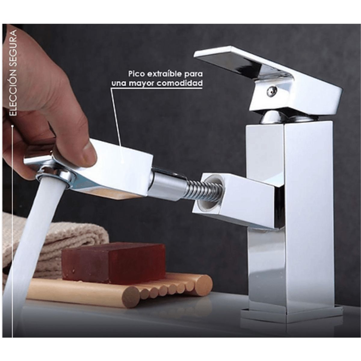 GENERICO - Mescladora Monocomando Metal Cromado