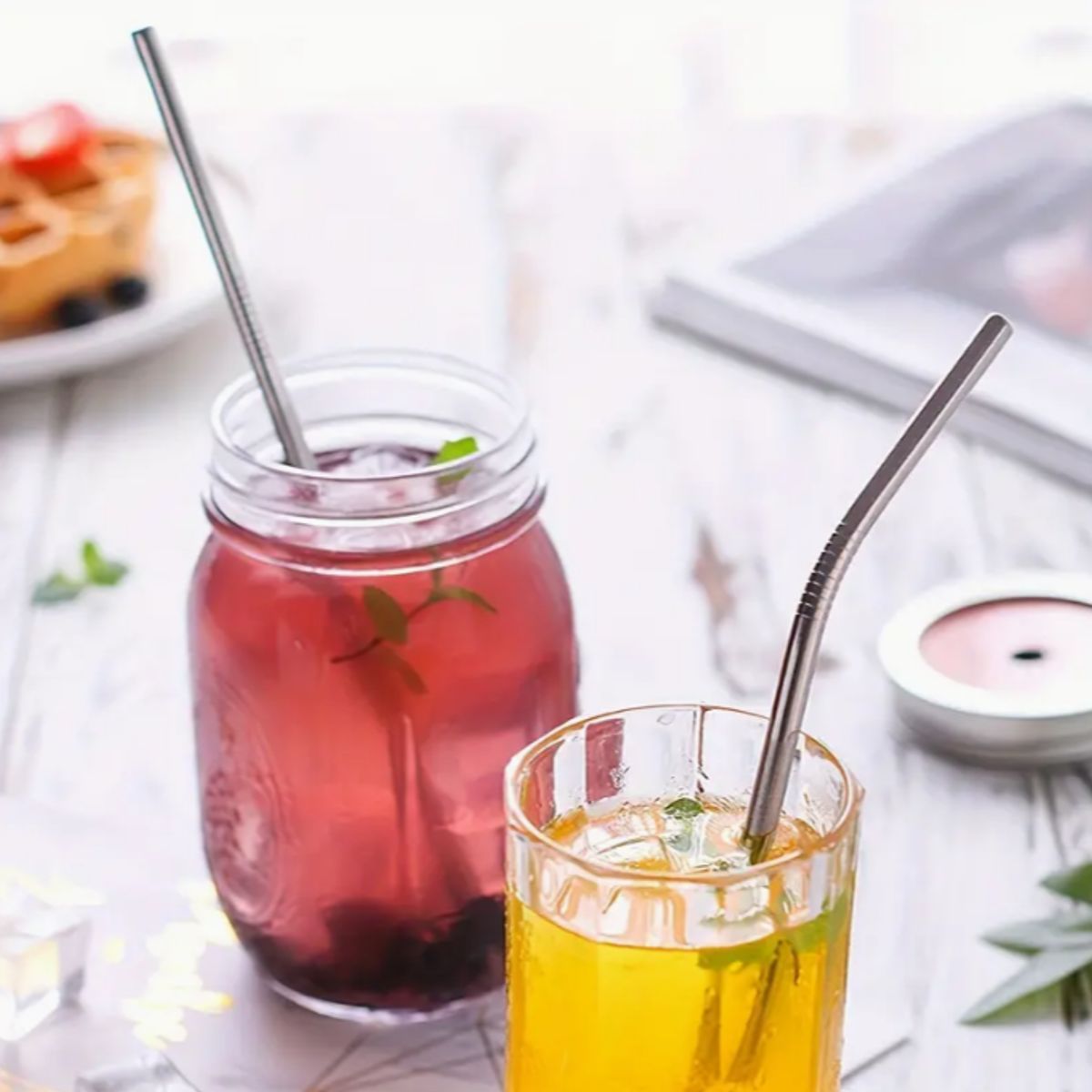 GENERICO - SET DE SORBETES 3 PIEZAS