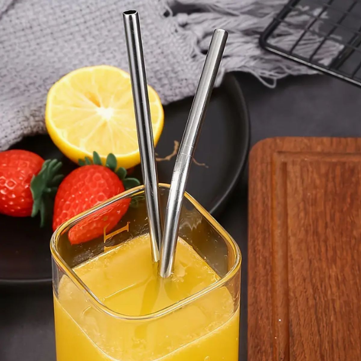 GENERICO - SET DE SORBETES 3 PIEZAS