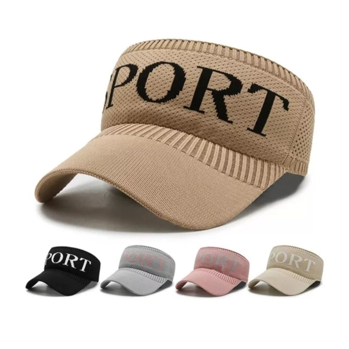 GENERICO - Visera de sol para mujer gorra de verano para deportes