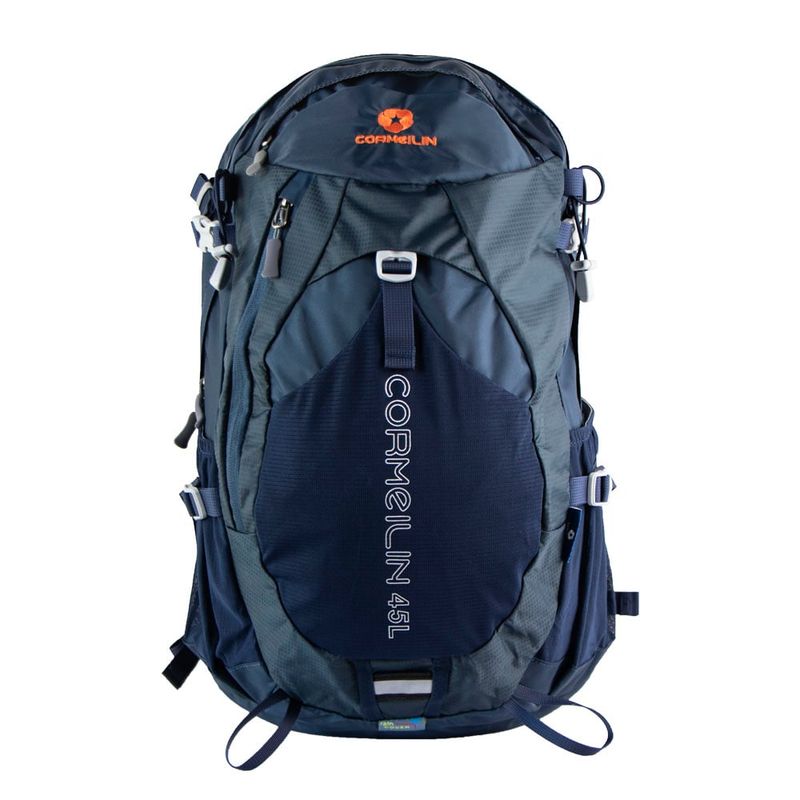 GENERICO - Mochila Outdoor Cormeilin 45 Hiking Trekking Montaña (Acero)