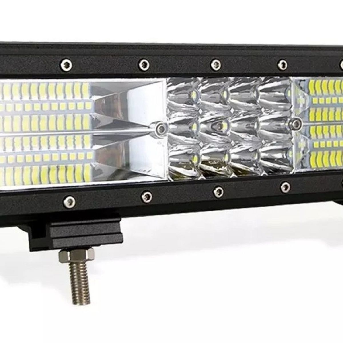 GENERICO - Barra Luz LED Blanca 72 LED Iluminación Potente y Eficiente