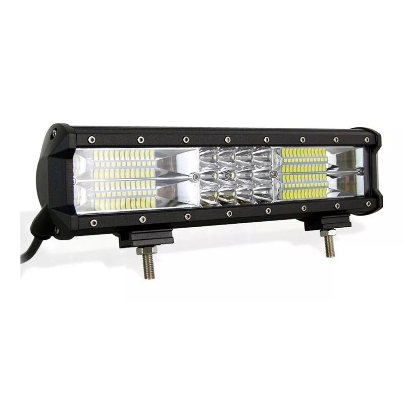 GENERICO - Barra Luz LED Blanca 72 LED Iluminación Potente y Eficiente