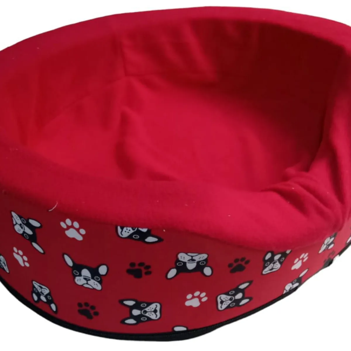 GENERICO - Cama para Mascotas Tamaño Pequeño Color Rojo