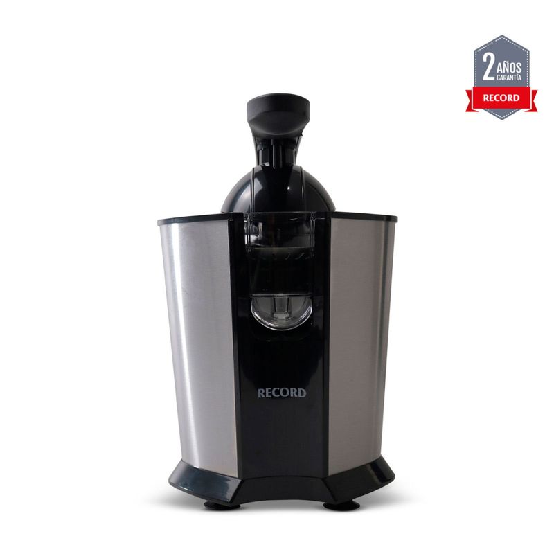 Exprimidor Record Inox Collection REC-INENAC101 Palanca Negro