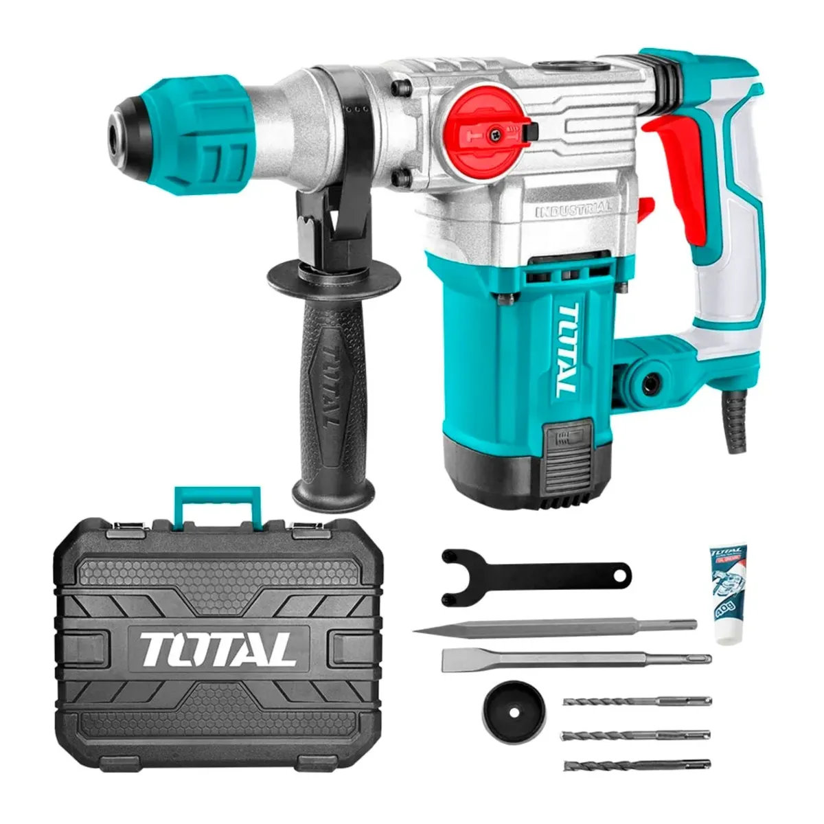 TOTAL TOOLS - Rotomartillo SDS Plus 5.5 Joules industrial total