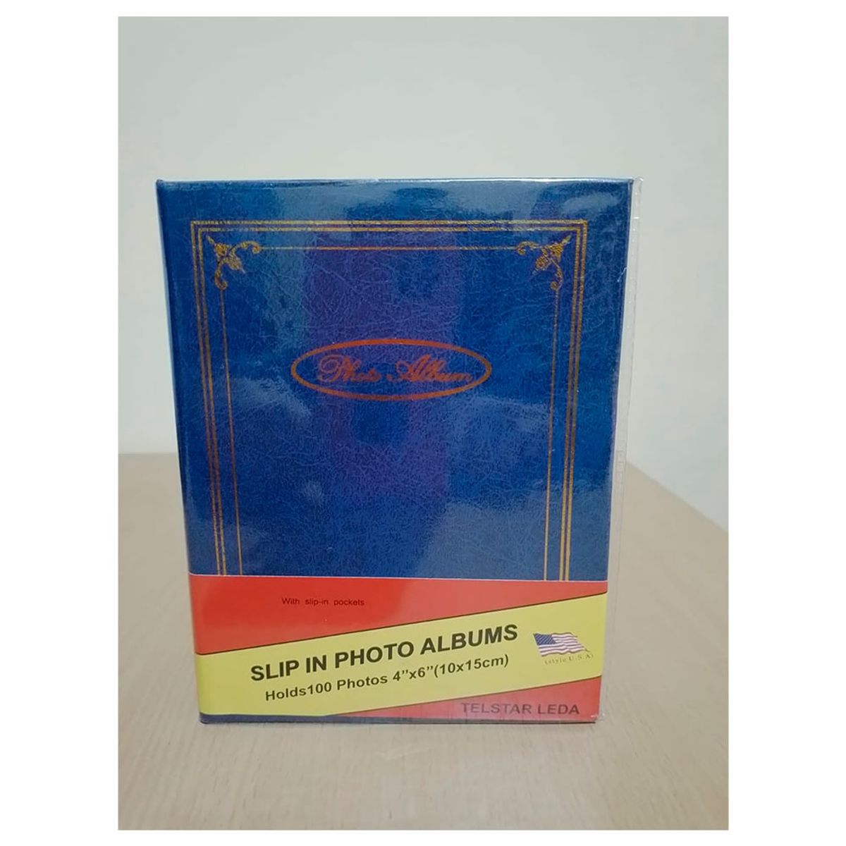 GENERICO - Álbum De 100 Fotos Recuerdos Tamaño Jumbo C/Azul