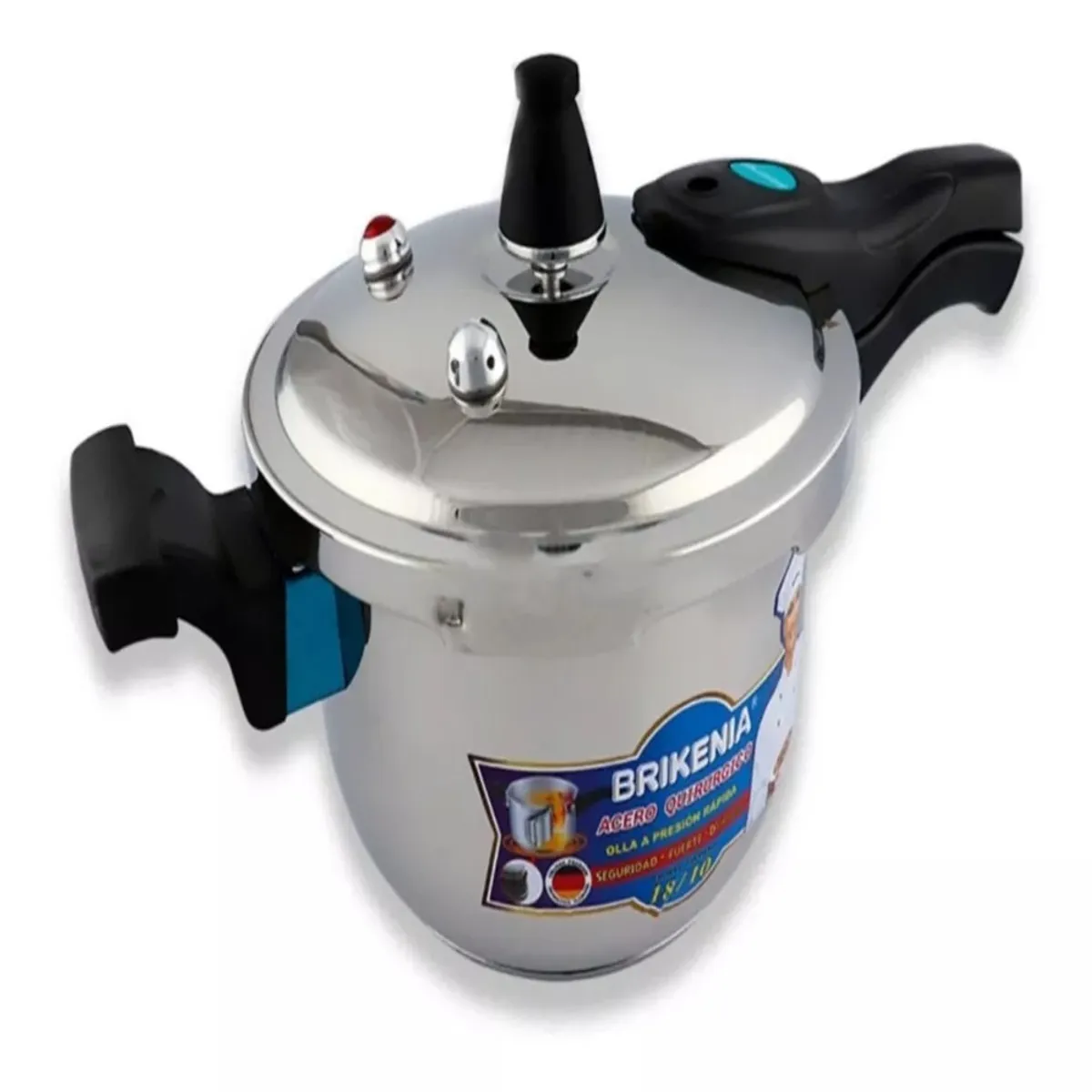 GENERICO - Olla A Presión Acero Quirúrgico De 3 Litros - Brikenia