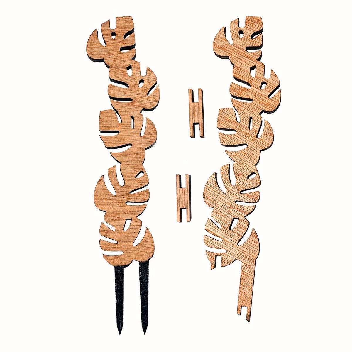 UN CUARTO VERDE - Soporte Hoja Apilable para plantas UN CUARTO VERDE parante tutor de 58cm