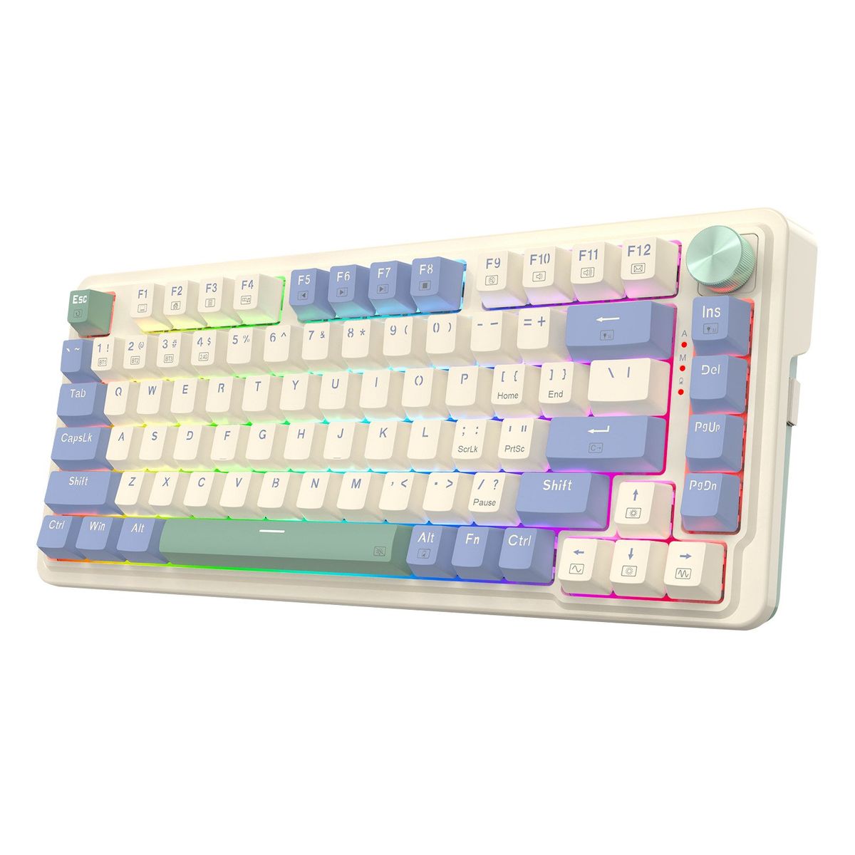 REDRAGON - Teclado Redragon UCALPRO-RGB Wireless English K673CPG PASTEL