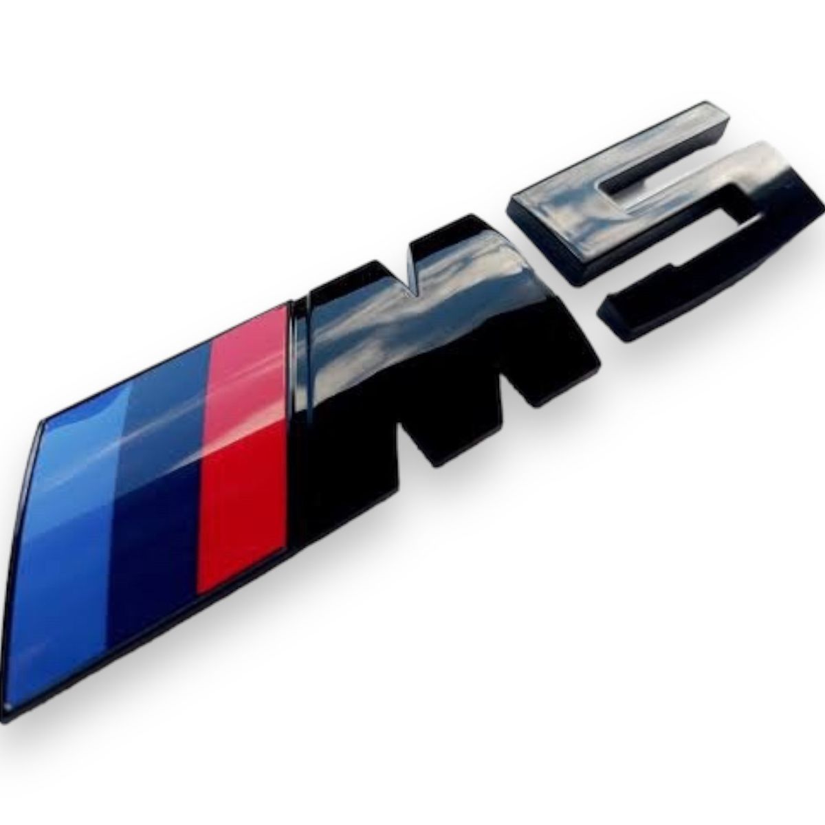 GENERICO - EMBLEMA POSTERIOR BMW M5 COLOR NEGRO