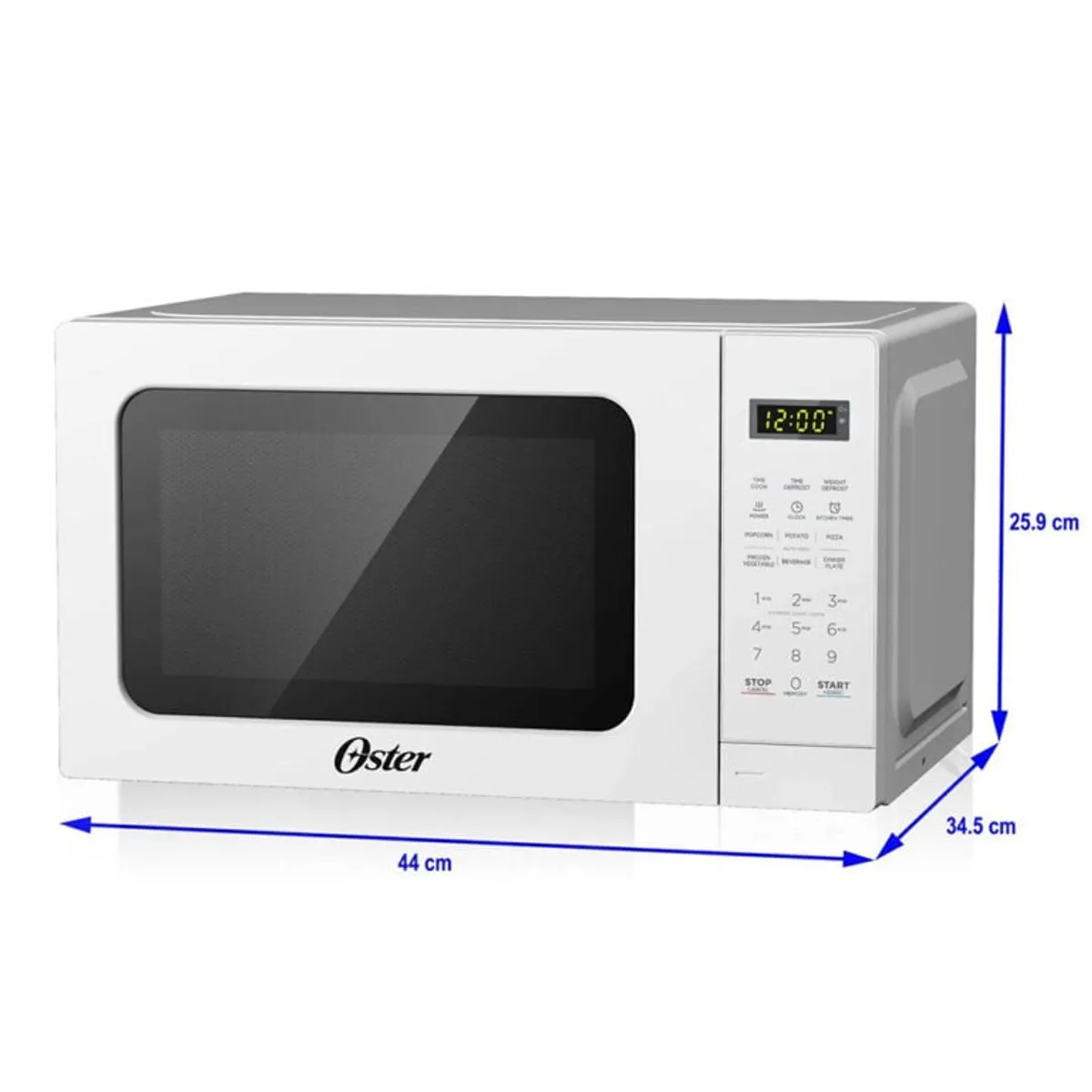OSTER - HORNO MICROONDAS OSTER POGME2701 20 LITROS COLOR BLANCO