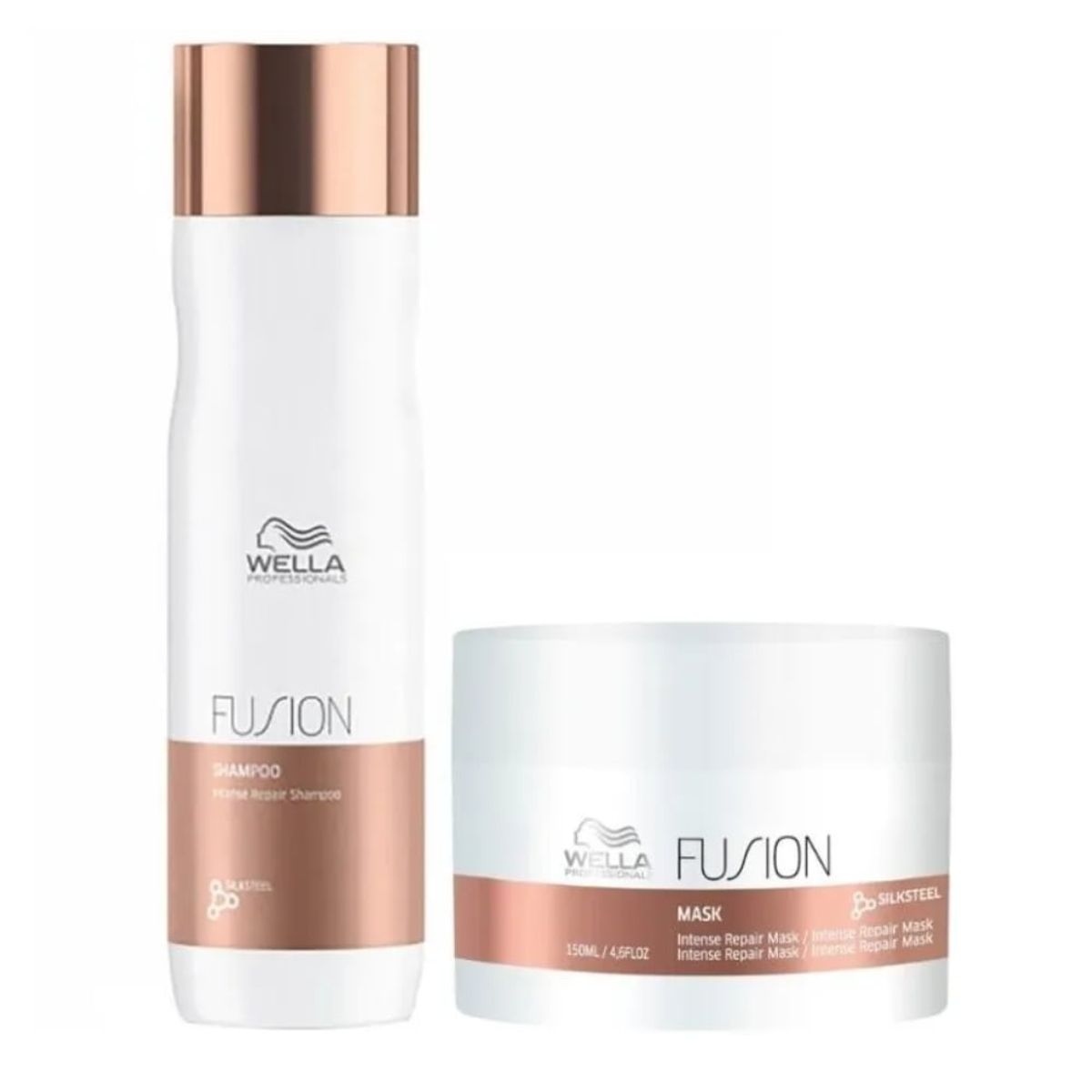 WELLA - WELLA FUSION – Dúo Shampoo 250 ml + Mask 150 ml
