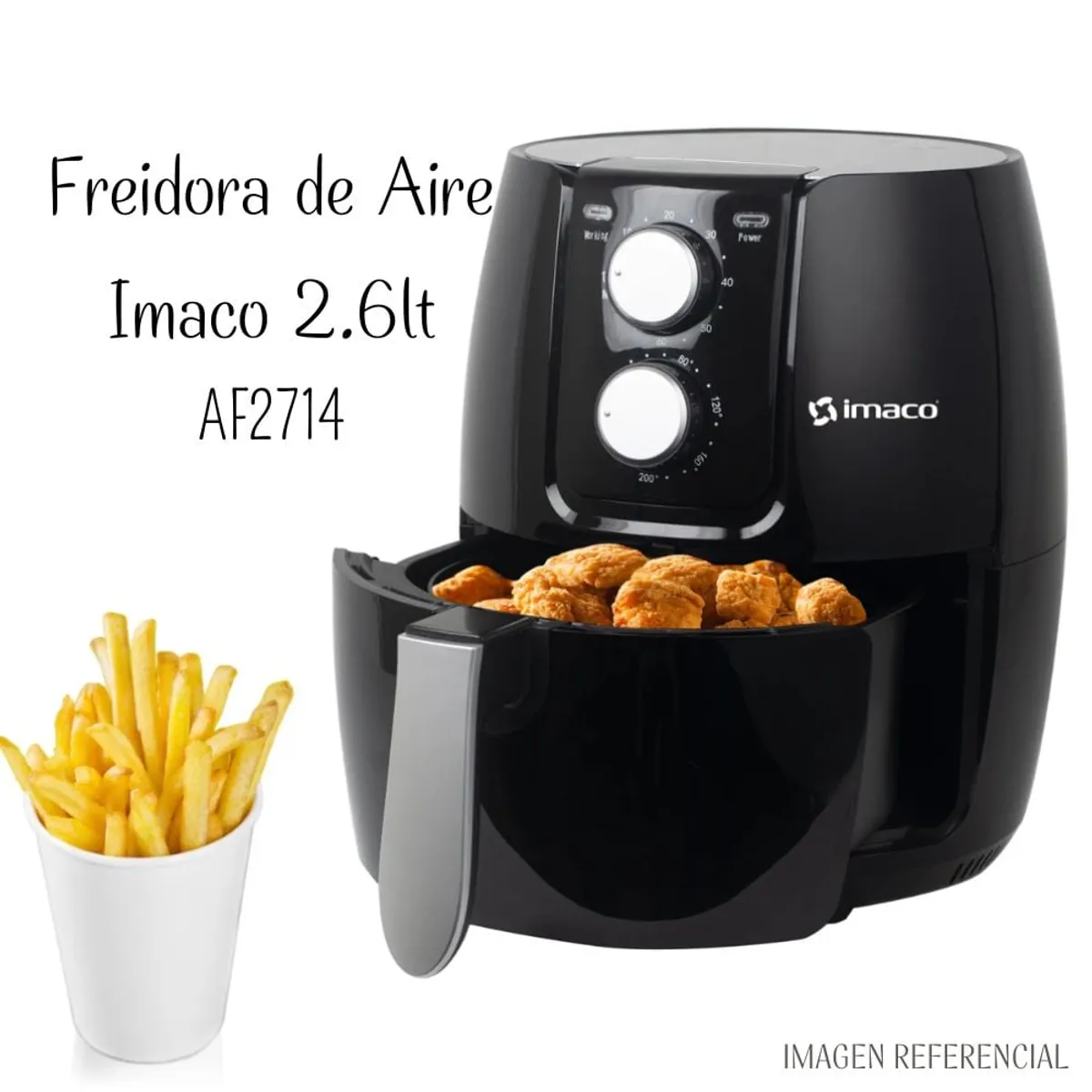IMACO - Freidora de Aire Imaco 2.6 L -  AF2714
